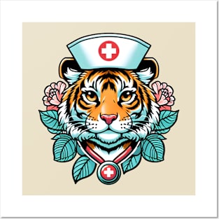 Nurse tiger Posters and Art